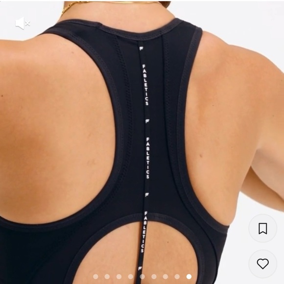 Fabletics Black Matching Workout Set - Picture 5 of 9